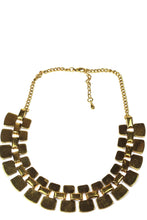 Load image into Gallery viewer, Golden Nugget Tribal Necklace
