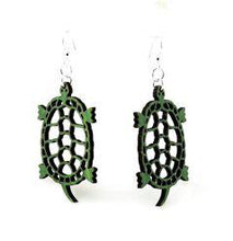 Load image into Gallery viewer, Land Turtle Earrings # 1031
