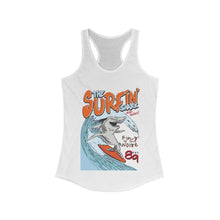 Load image into Gallery viewer, The Surfin Shark Racerback Tank Top
