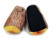 Load image into Gallery viewer, Wood Stump Slippers
