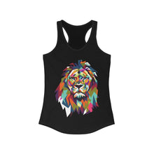 Load image into Gallery viewer, eBay Colorful Lion Graphic Racerback Tank Top
