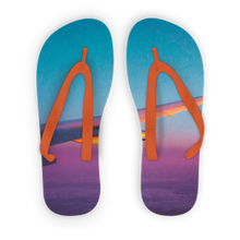 Load image into Gallery viewer, Flying Alone Adult Flip Flops
