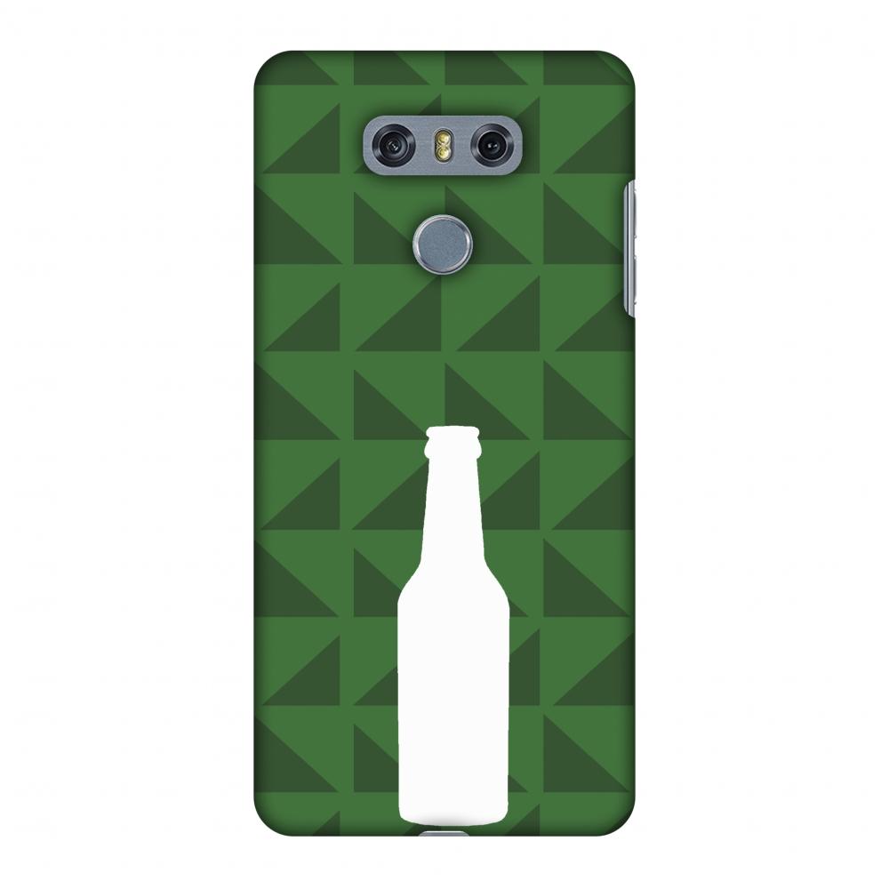 Beer And Pattern - Green Slim Hard Shell Case For