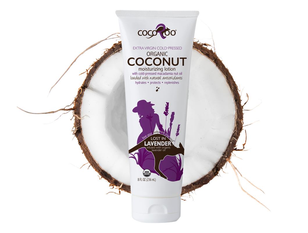 CocoRoo® Lost in Lavender USDA Organic Coconut Oil Moisturizer
