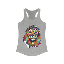 Load image into Gallery viewer, eBay Colorful Lion Graphic Racerback Tank Top
