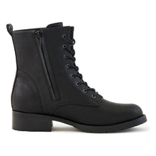 Load image into Gallery viewer, Women&#39;s Combat Boots Black
