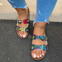 Load image into Gallery viewer, Snake Print Women&#39;s Sandals Women Summer Sexy Fashion Ladies Shoes
