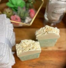 Load image into Gallery viewer, Lemongrass Soap with Soap Icing
