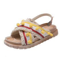 Load image into Gallery viewer, Vintage Sandals Shoes Female Women Ethnic Style
