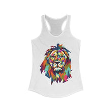 Load image into Gallery viewer, eBay Colorful Lion Graphic Racerback Tank Top
