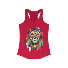 Load image into Gallery viewer, eBay Colorful Lion Graphic Racerback Tank Top
