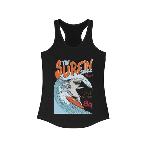 The Surfin Shark Racerback Tank Top