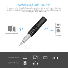 Load image into Gallery viewer, Car Bluetooth Transmitter AUX 3.5mm Jack Bluetooth Receiver
