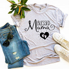 Load image into Gallery viewer, Blessed Mama T-shirt
