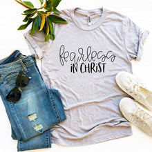 Load image into Gallery viewer, Fearless In Christ T-shirt
