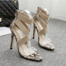 Load image into Gallery viewer, High-heeled sandals
