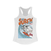 Load image into Gallery viewer, The Surfin Shark Racerback Tank Top
