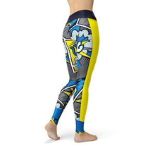 Load image into Gallery viewer, Beverly Comic Strip Leggings
