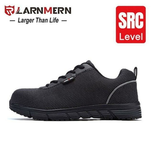 Men Steel Toe Safety Shoes For Men Lightweight Breathable Work Shoes