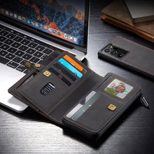 Load image into Gallery viewer, Detachable Wallet Case for Samsung Galaxy Note 20 Leather Case Luxury
