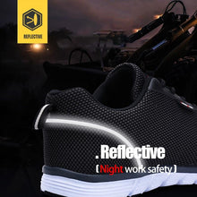 Load image into Gallery viewer, Men Steel Toe Safety Shoes For Men Lightweight Breathable Work Shoes
