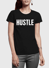 Load image into Gallery viewer, Hustle Half Sleeves Women T-shirt
